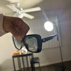 CHANEL Sunglasses New Black Logo Grey Polarized CH5422B C.501/T8 53 17 140